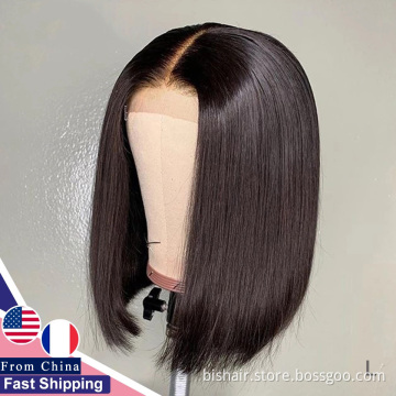 Cheap 4x4 Lace Front Wig Super Thin HD Lace Front wig,Virgin Cuticle Aligned Human Hair Wig,HD Lace Frontal Wig For Black Women